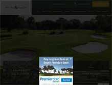 Tablet Screenshot of miamishoresgolf.com